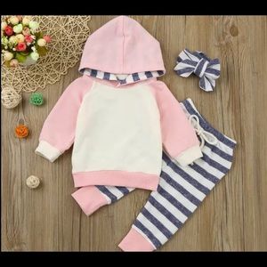 NWT 3M-24M baby girl 3 piece set